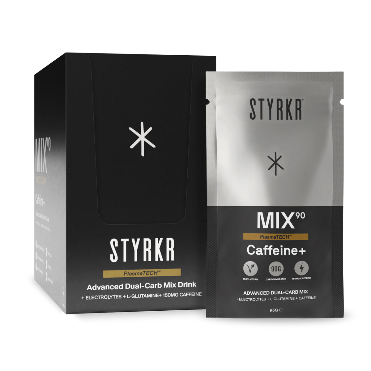 MIX90 Caffeine Energy Drink Mix (12 Pack) | STYRKR