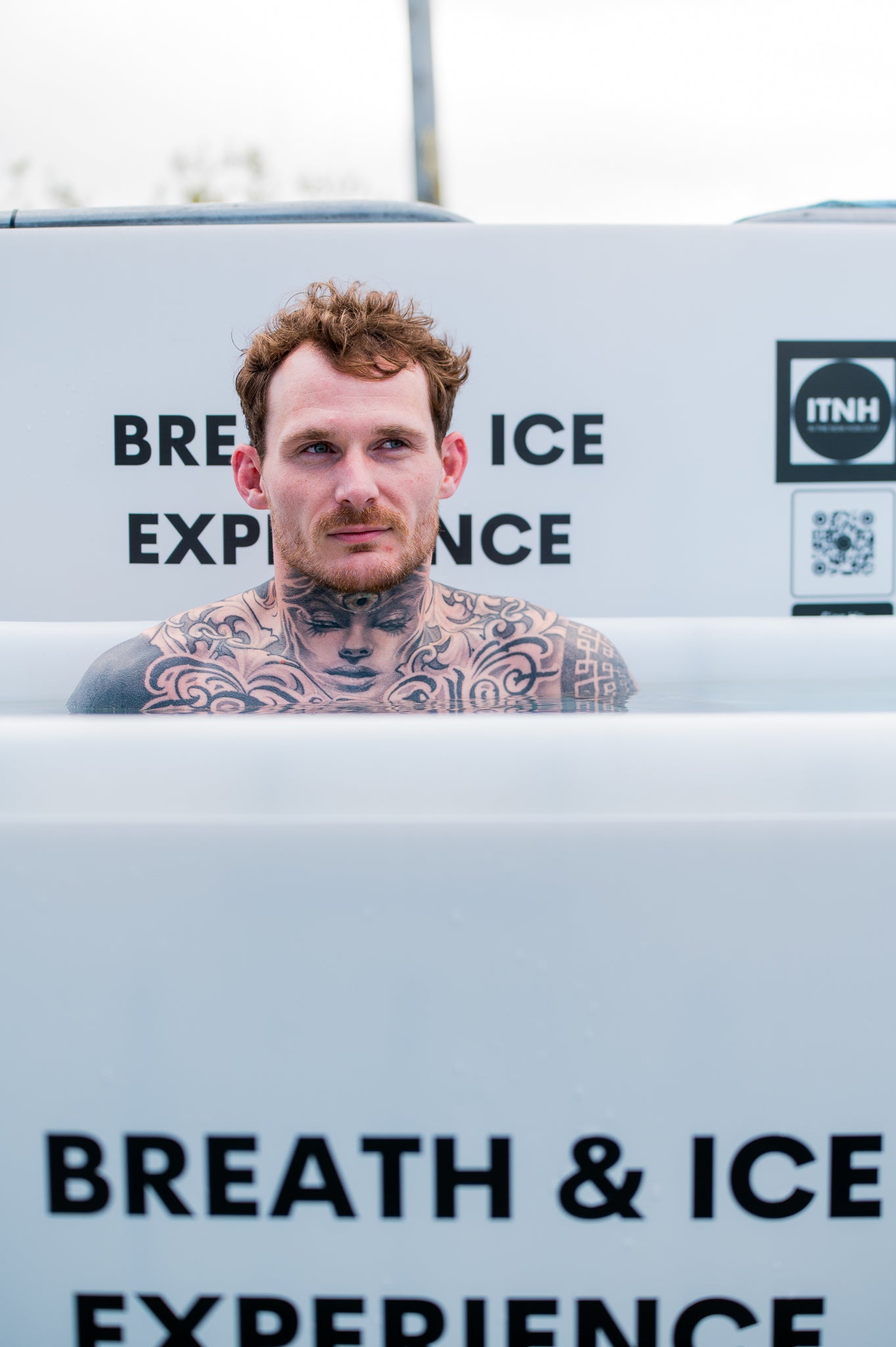 Why do athletes take ice baths?