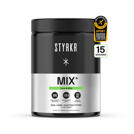 MIX+ Lime & Mint: Dual-Carb & Electrolyte Mix